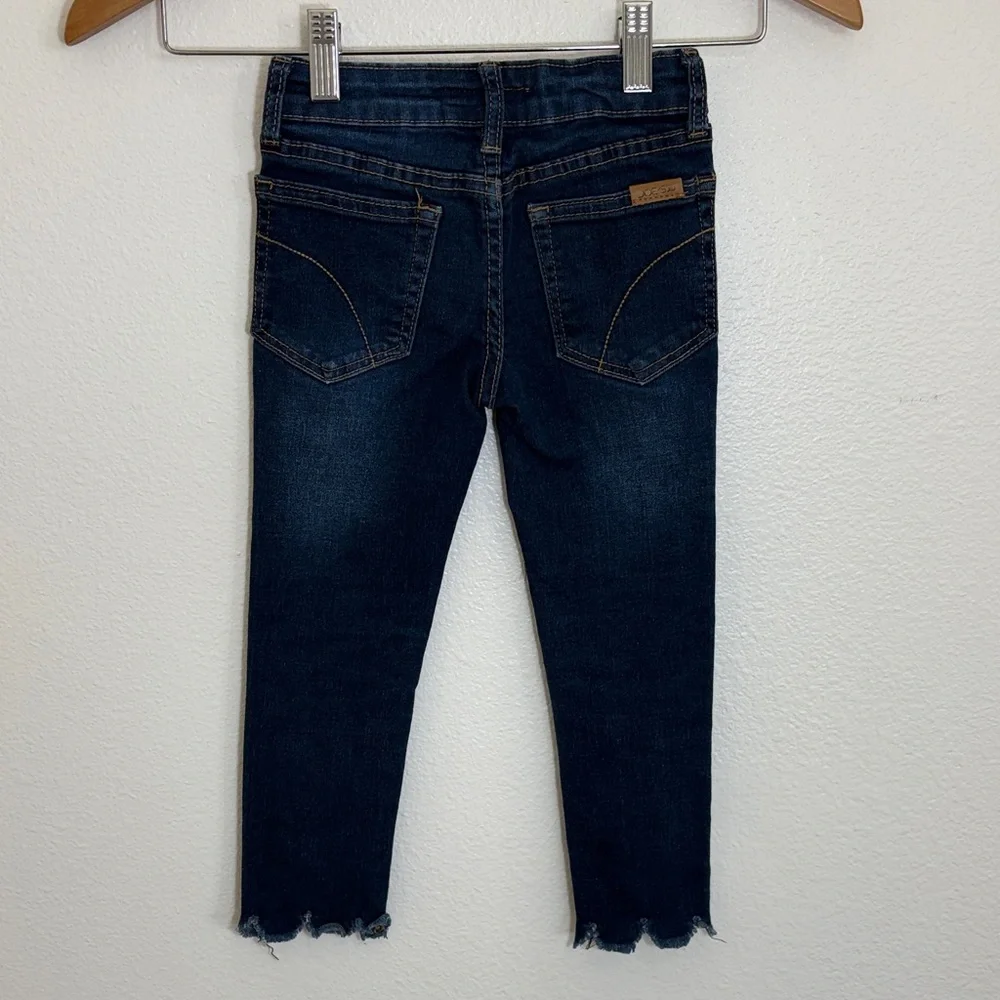 Joe’s Jeans Dark Wash Raw Hem Denim Jeans